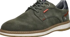 Mustang Veterschoenen Laag Groen Clearance