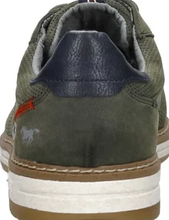 Mustang Veterschoenen Laag Groen Clearance