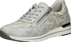 Remonte Veterschoenen Laag Lichtgrijs Clearance