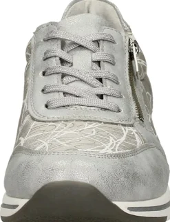 Remonte Veterschoenen Laag Lichtgrijs Clearance