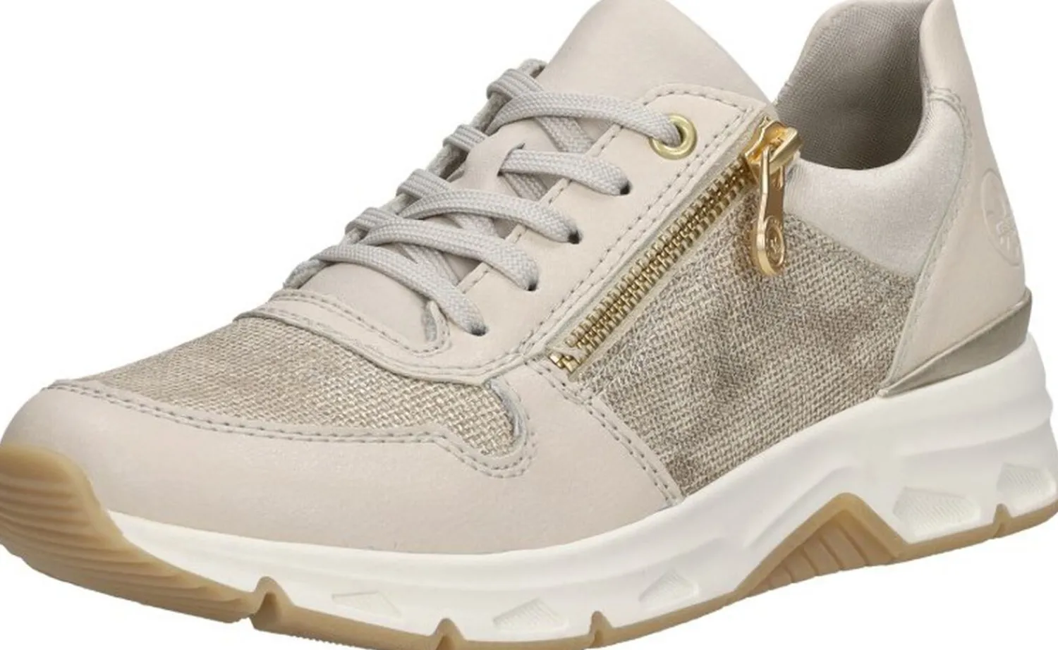 Rieker Veterschoenen Laag Beige Fashion