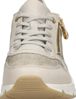 Rieker Veterschoenen Laag Beige Fashion