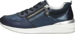 Remonte Veterschoenen Laag Blauw Clearance