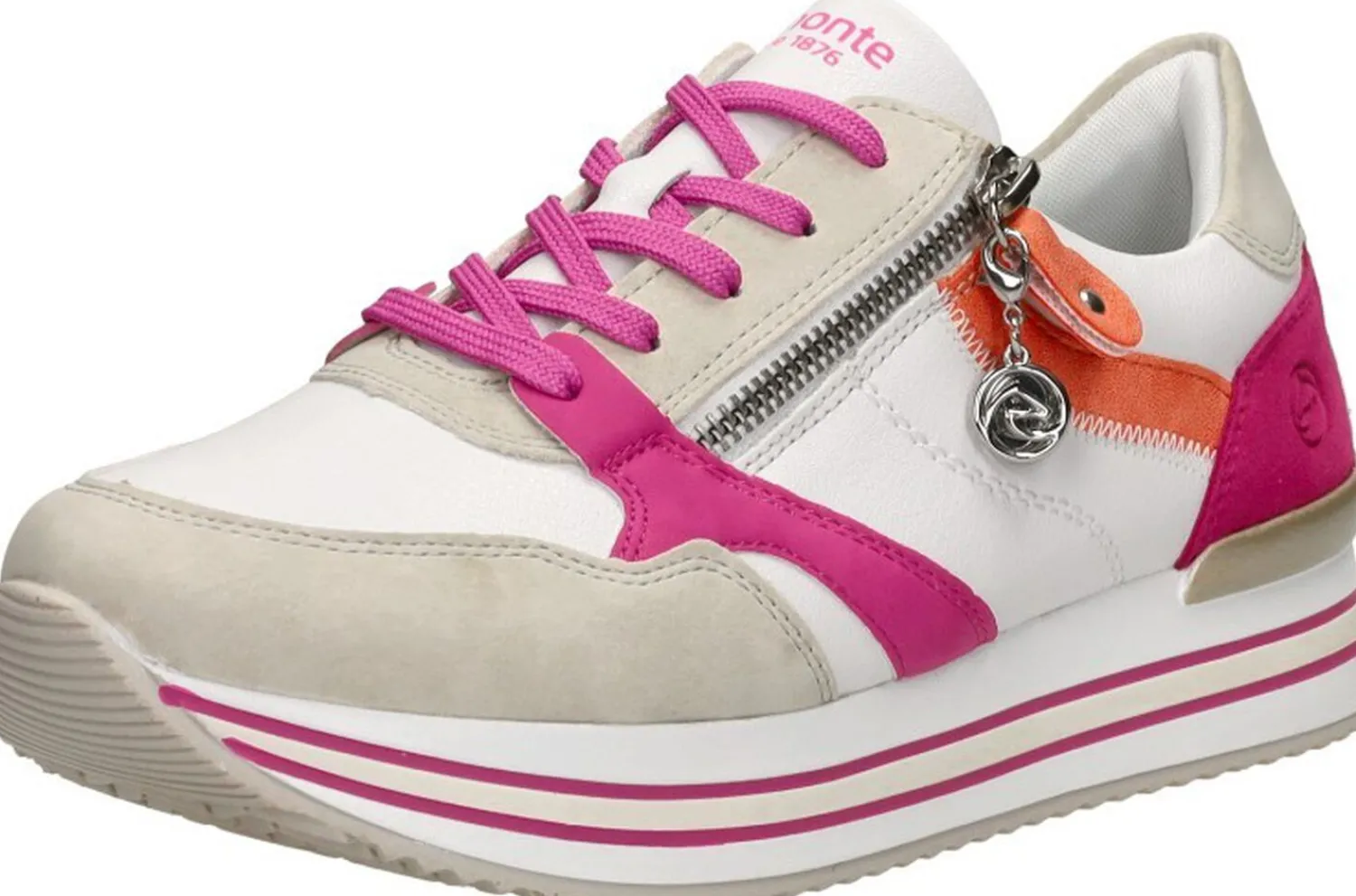Remonte Veterschoenen Laag Wit Fashion