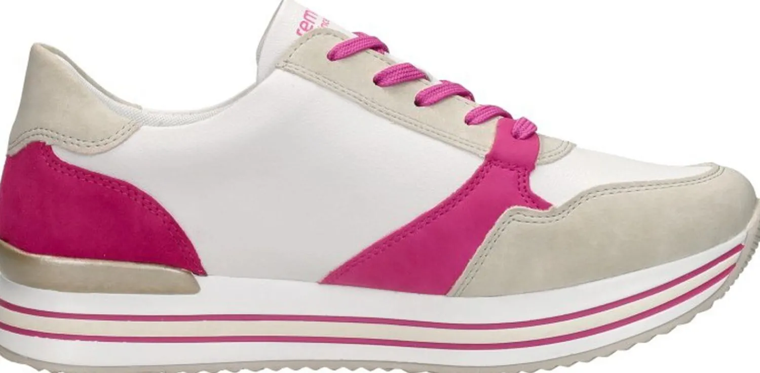 Remonte Veterschoenen Laag Wit Fashion