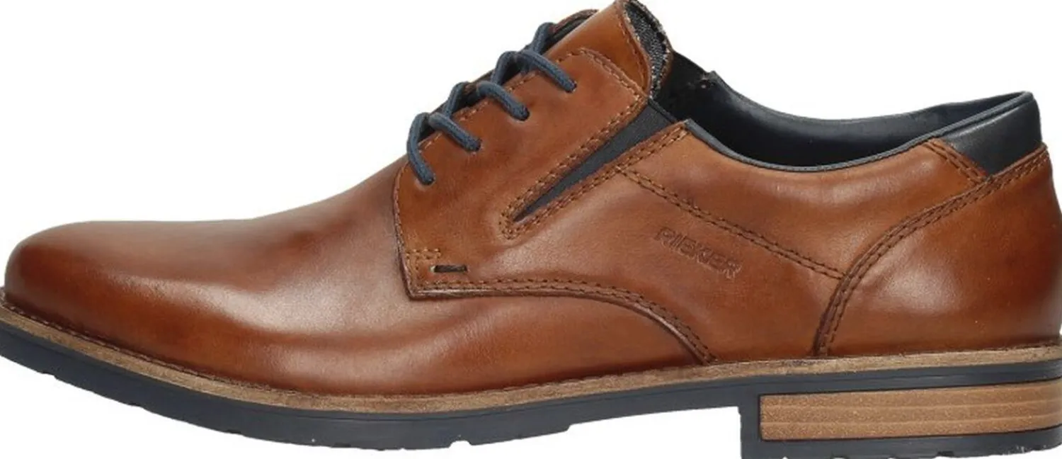 Rieker Veterschoenen Laag Cognac Fashion