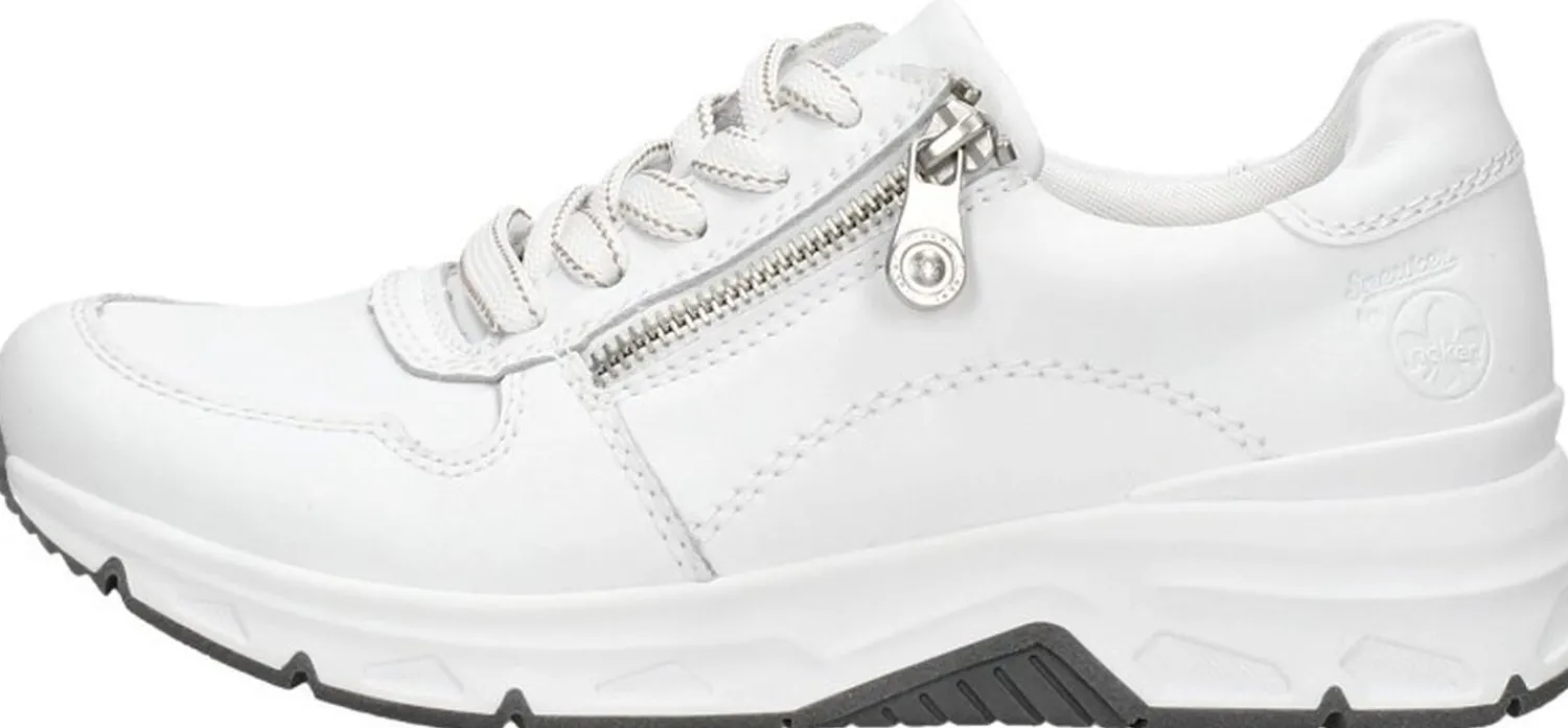 Rieker Veterschoenen Laag Wit Fashion