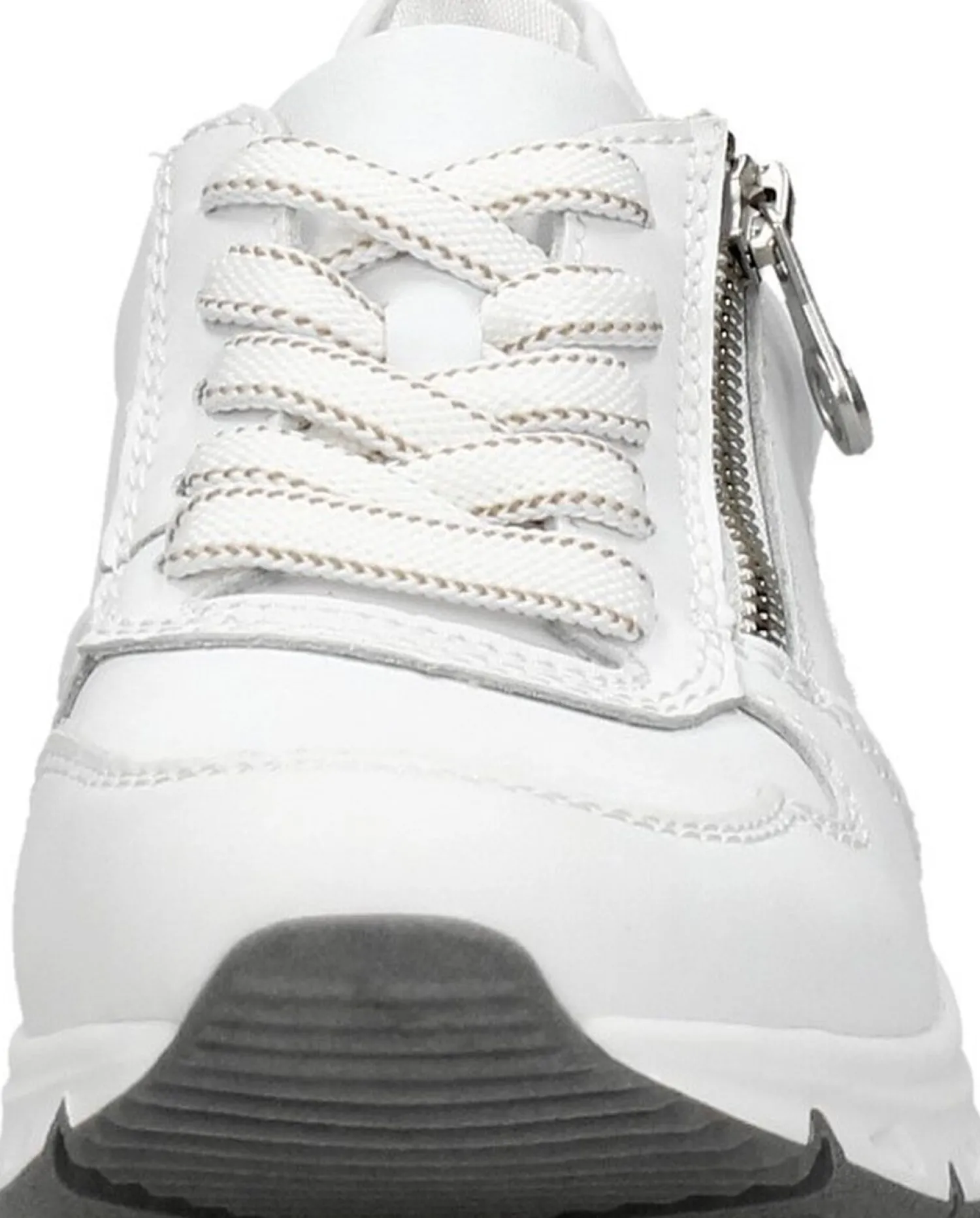 Rieker Veterschoenen Laag Wit Fashion