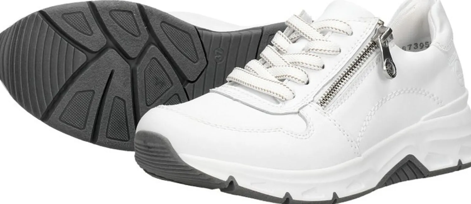 Rieker Veterschoenen Laag Wit Fashion
