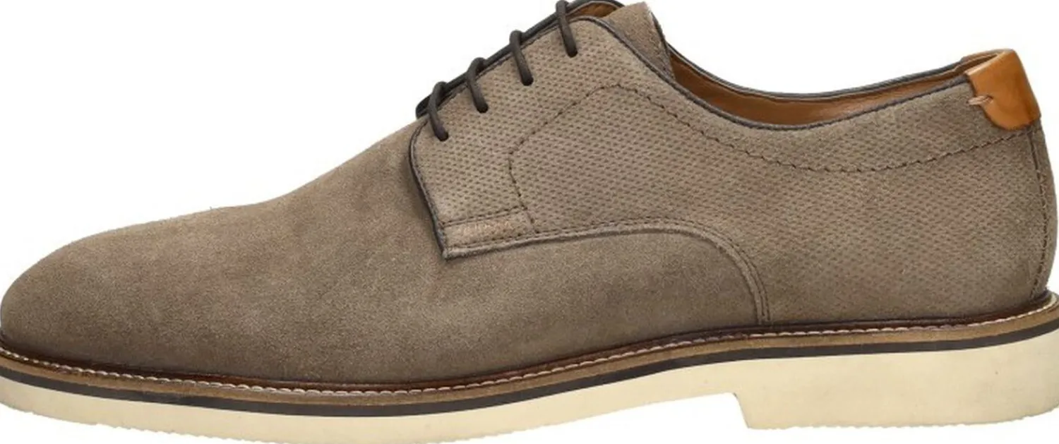 Sub55 Veterschoenen Laag Taupe Outlet