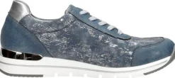 Remonte Veterschoenen Laag Licht blauw Sale