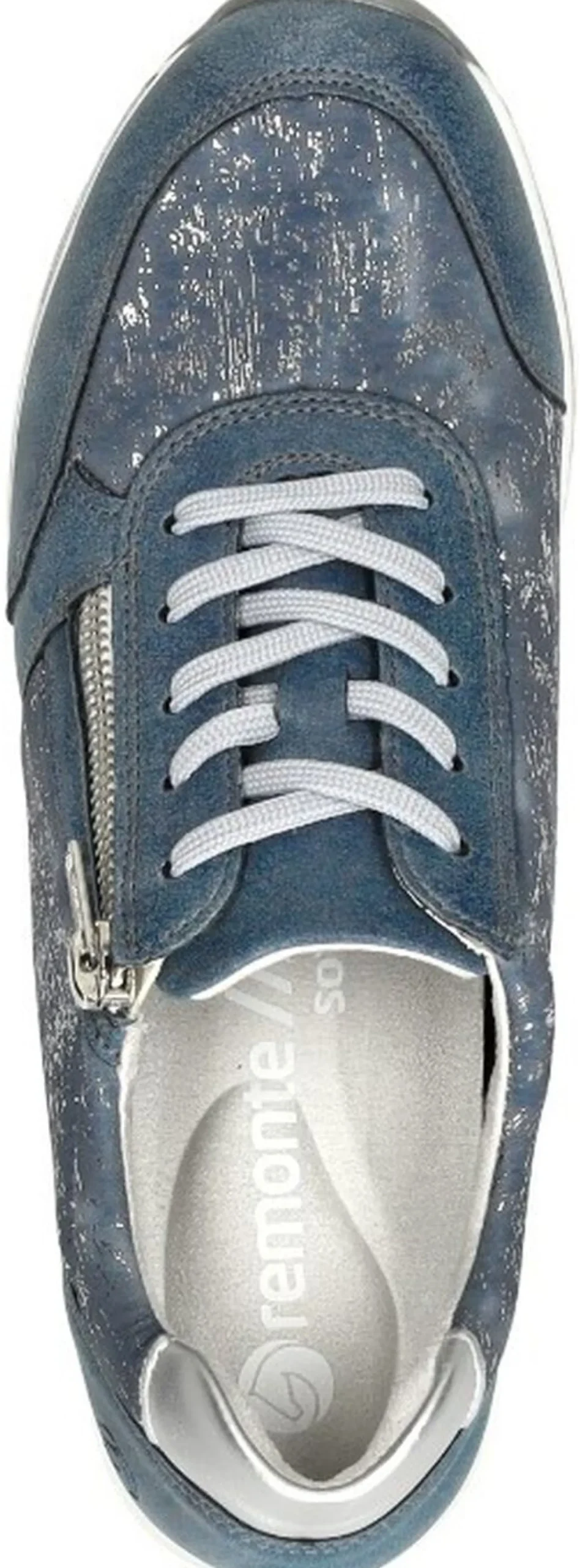 Remonte Veterschoenen Laag Licht blauw Sale