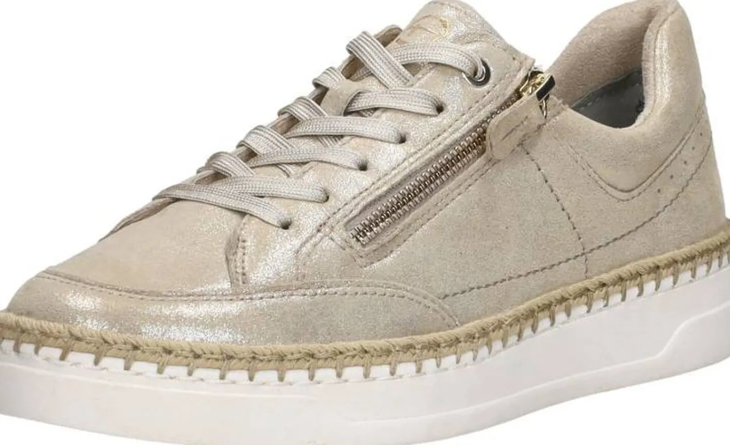 Tamaris Veterschoenen Laag Goudkleur Outlet