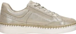 Tamaris Veterschoenen Laag Goudkleur Outlet