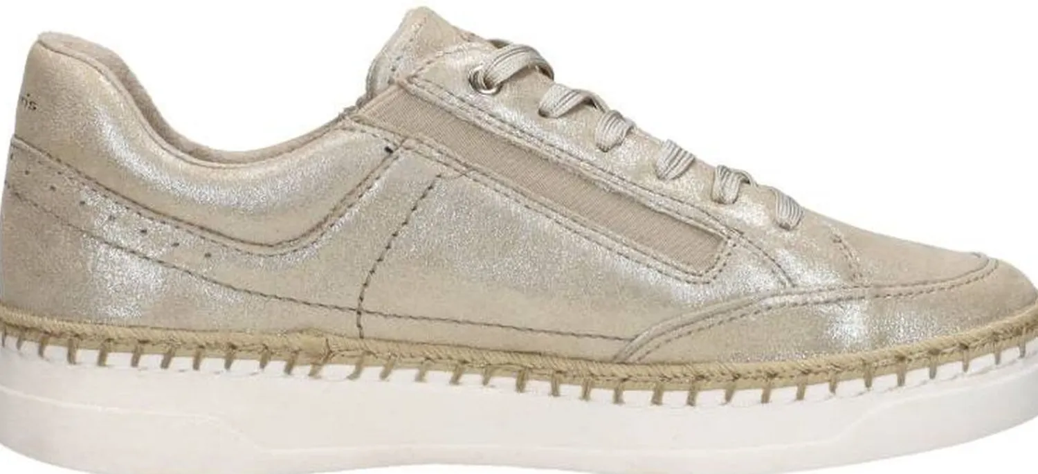 Tamaris Veterschoenen Laag Goudkleur Outlet