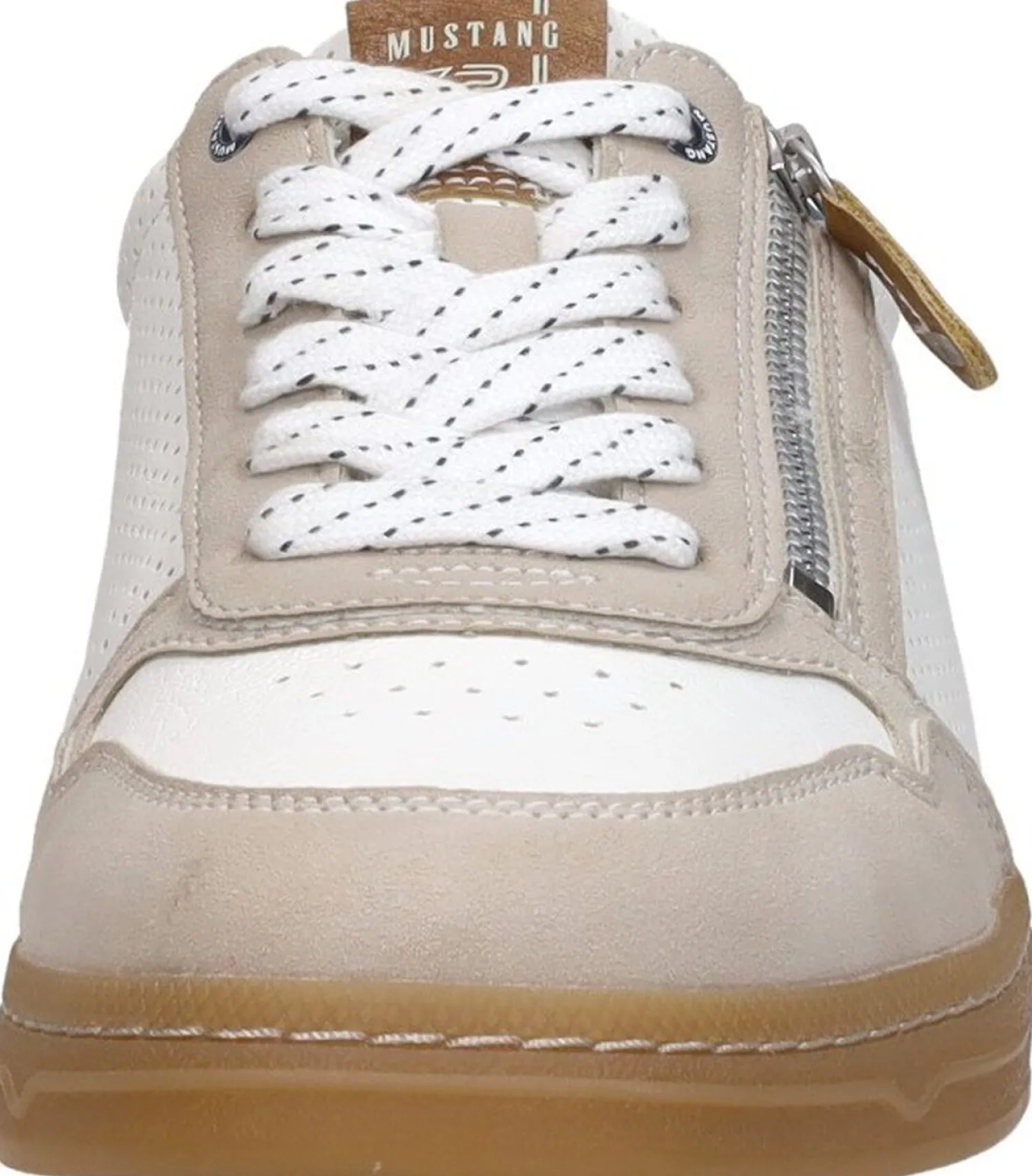 Mustang Veterschoenen Laag Beige Fashion