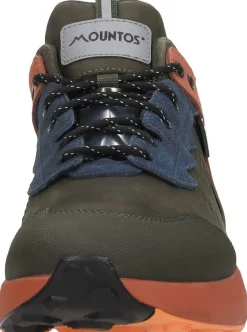 Mountos Veterschoenen Laag Groen Best