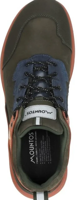 Mountos Veterschoenen Laag Groen Best