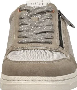 Mustang Veterschoenen Laag Taupe Outlet