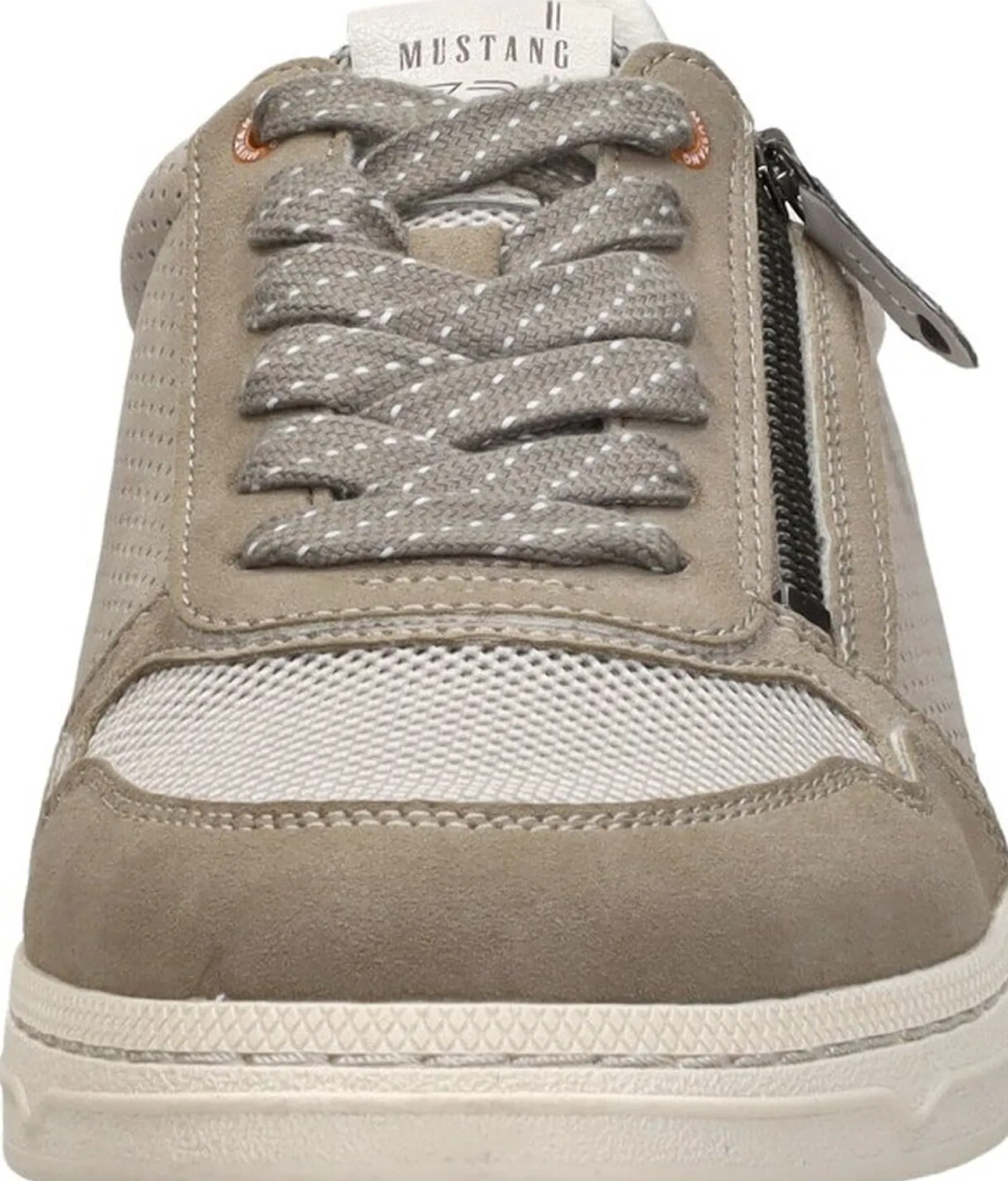 Mustang Veterschoenen Laag Taupe Outlet