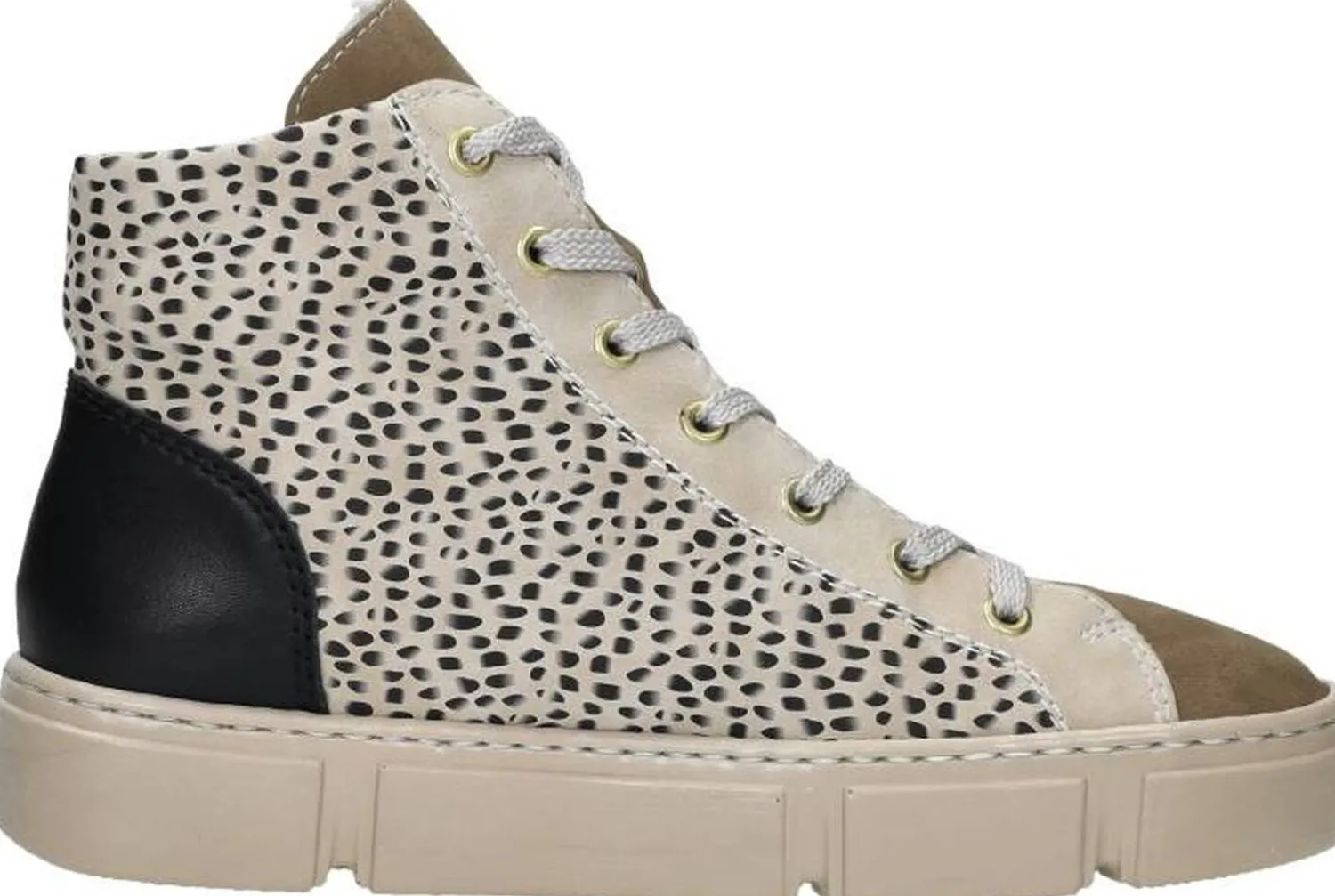 Rieker Veterschoenen Laag Beige Discount