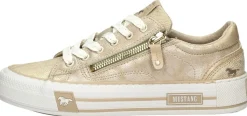 Mustang Veterschoenen Laag Goudkleur Best