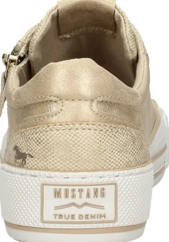 Mustang Veterschoenen Laag Goudkleur Best