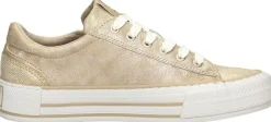 Mustang Veterschoenen Laag Goudkleur Best