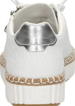Rieker Veterschoenen Laag Wit Hot