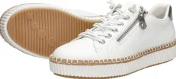 Rieker Veterschoenen Laag Wit Hot