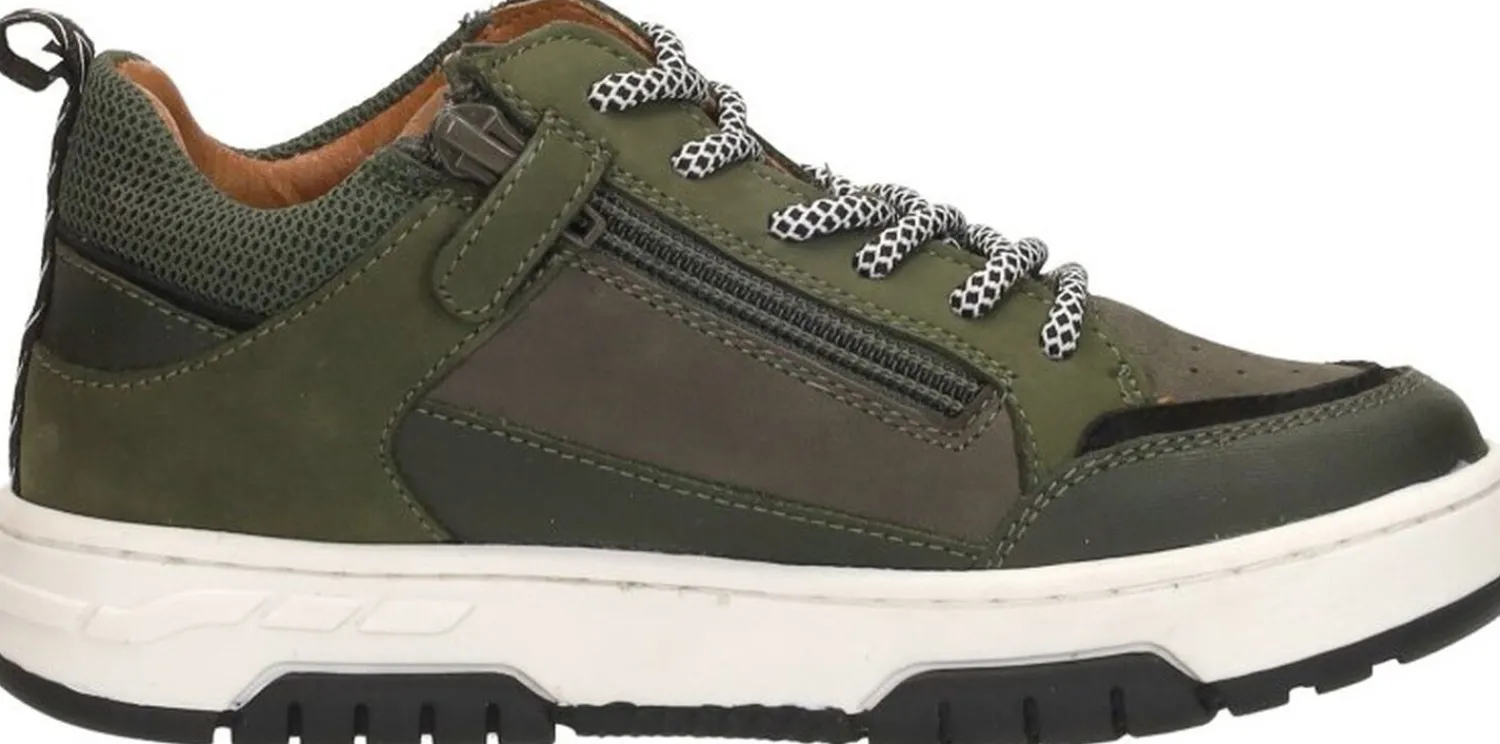 Keq Veterschoenen Laag Grijs Outlet
