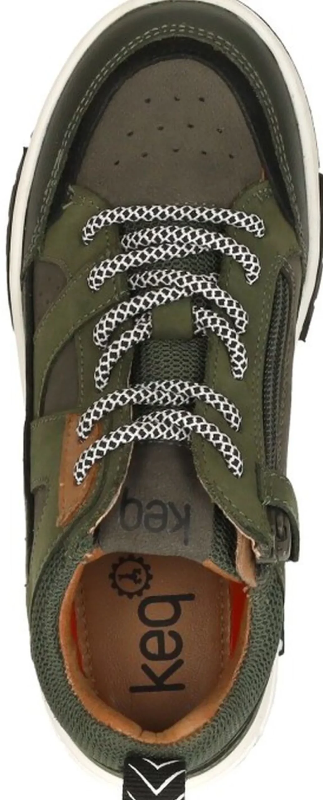Keq Veterschoenen Laag Grijs Outlet