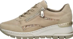 Rieker Veterschoenen Laag Beige Sale