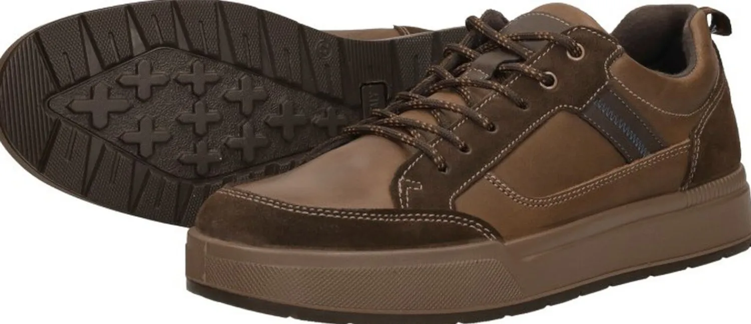 Sub55 Comfort Collection Veterschoenen Laag Cognac Discount