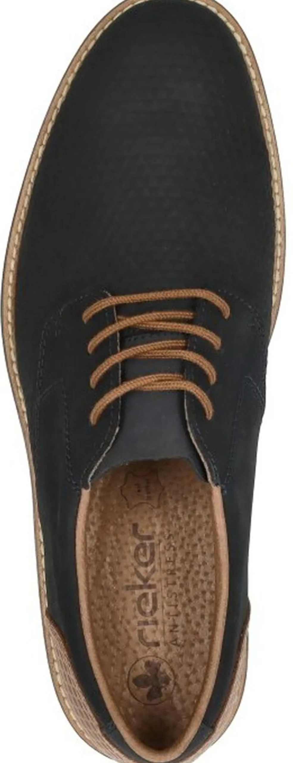 Rieker Veterschoenen Laag Blauw Discount