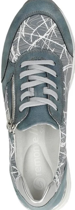 Remonte Veterschoenen Laag Licht blauw Fashion