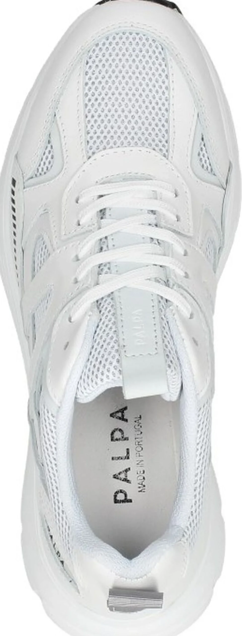 Palpa Veterschoenen Laag Wit Best