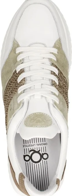 Aqa Veterschoenen Laag Wit New