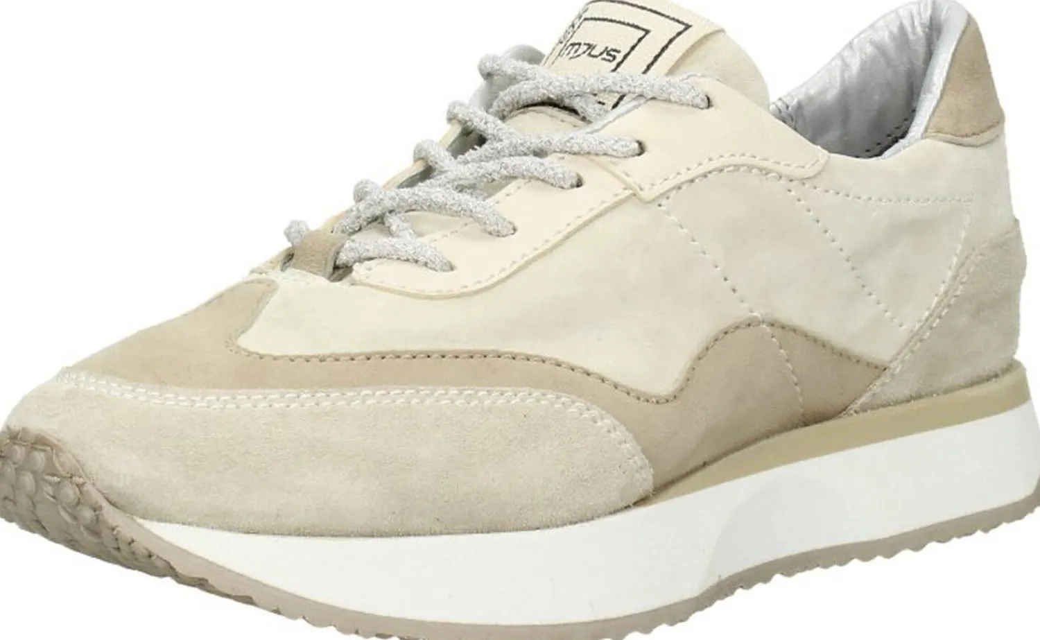 Mjus Veterschoenen Laag Beige Discount