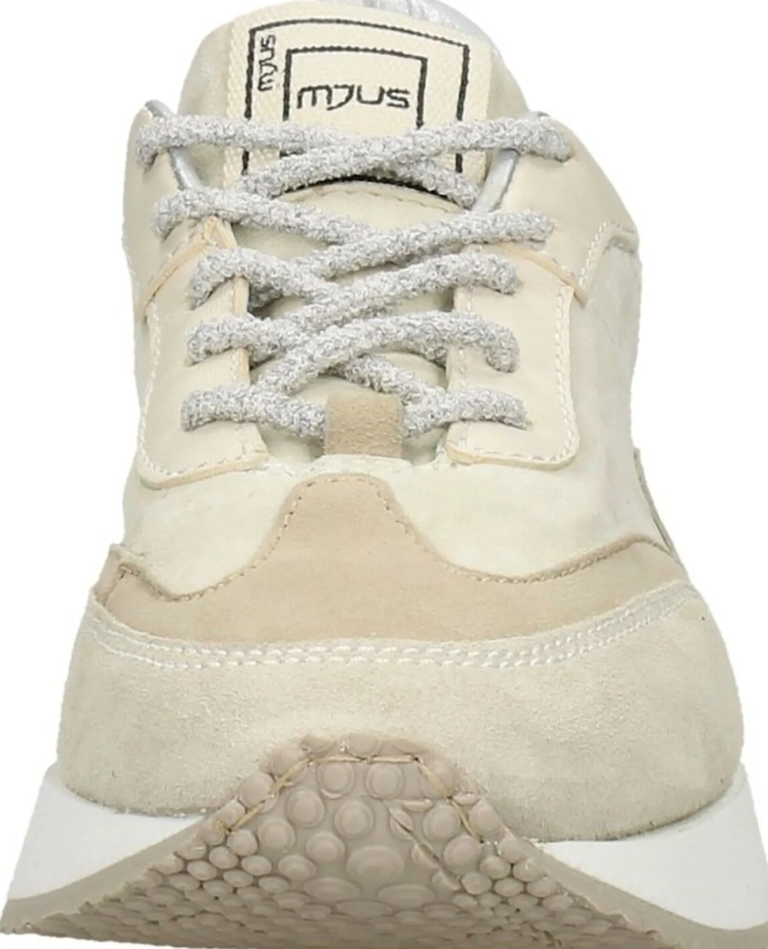 Mjus Veterschoenen Laag Beige Discount