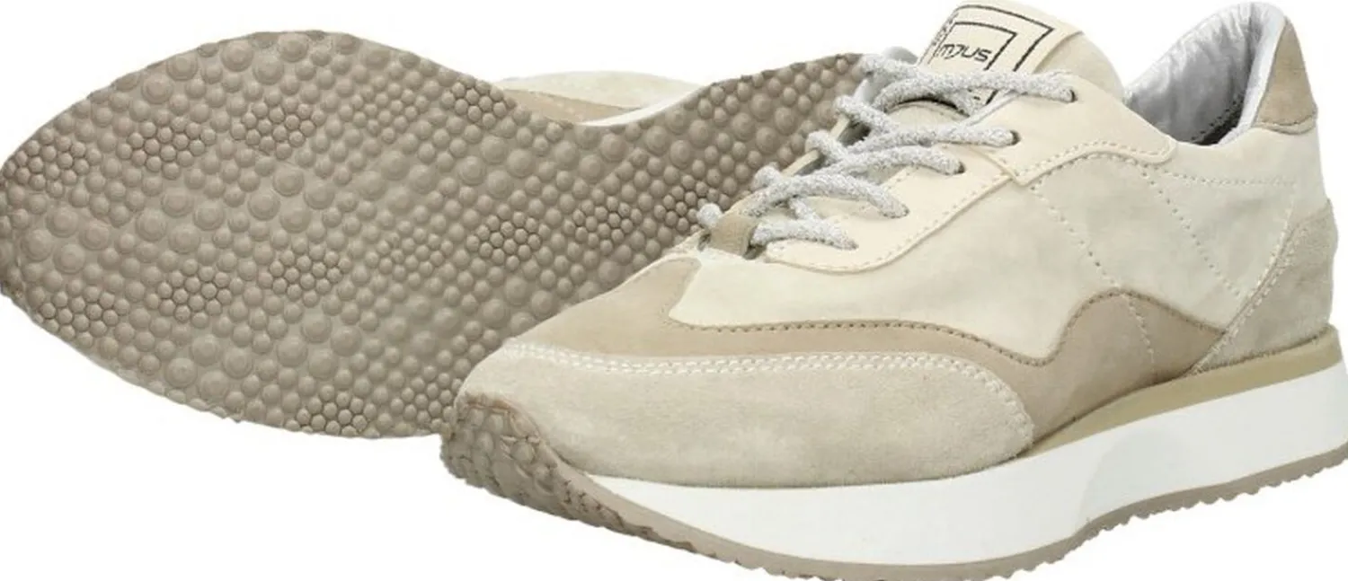 Mjus Veterschoenen Laag Beige Discount