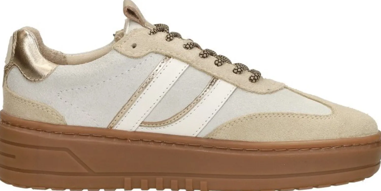 Sub55 Veterschoenen Laag Beige Discount