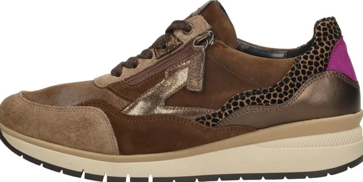 Gabor Veterschoenen Laag Cognac Sale