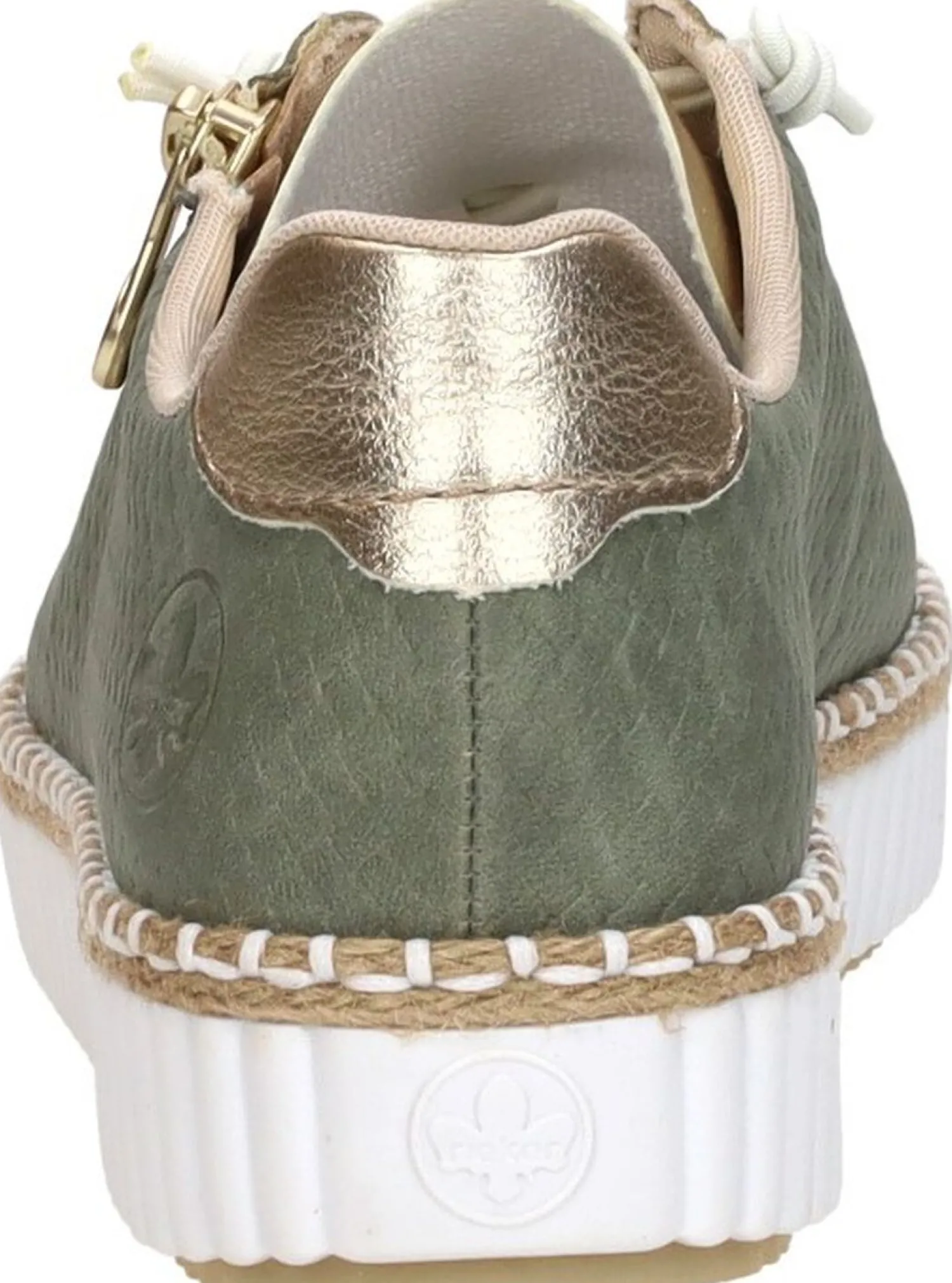 Rieker Veterschoenen Laag Groen New