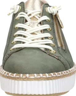 Rieker Veterschoenen Laag Groen New