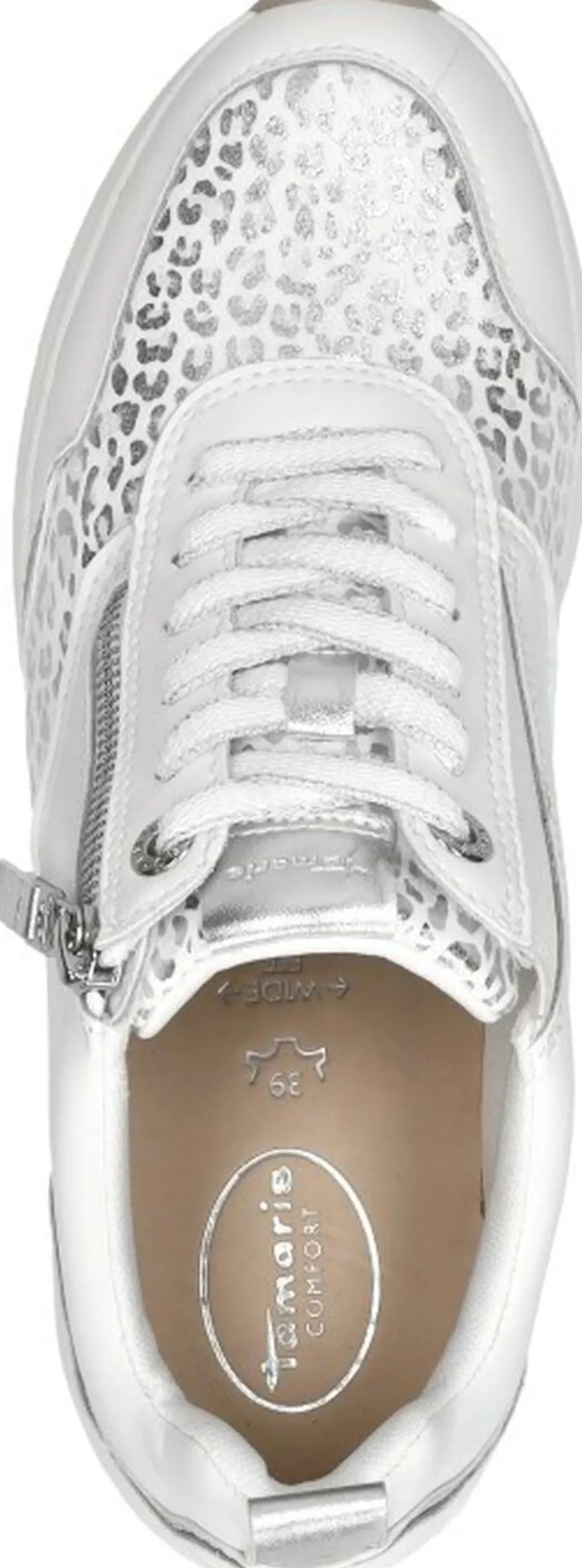 Tamaris Comfort Veterschoenen Laag Wit Outlet