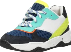 Keq Veterschoenen Laag Blauw Hot