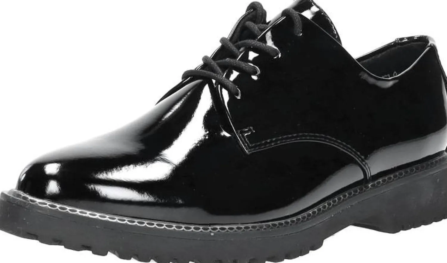 Marco Tozzi Veterschoenen Laag Zwart lak Sale