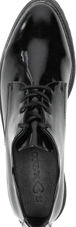 Marco Tozzi Veterschoenen Laag Zwart lak Sale