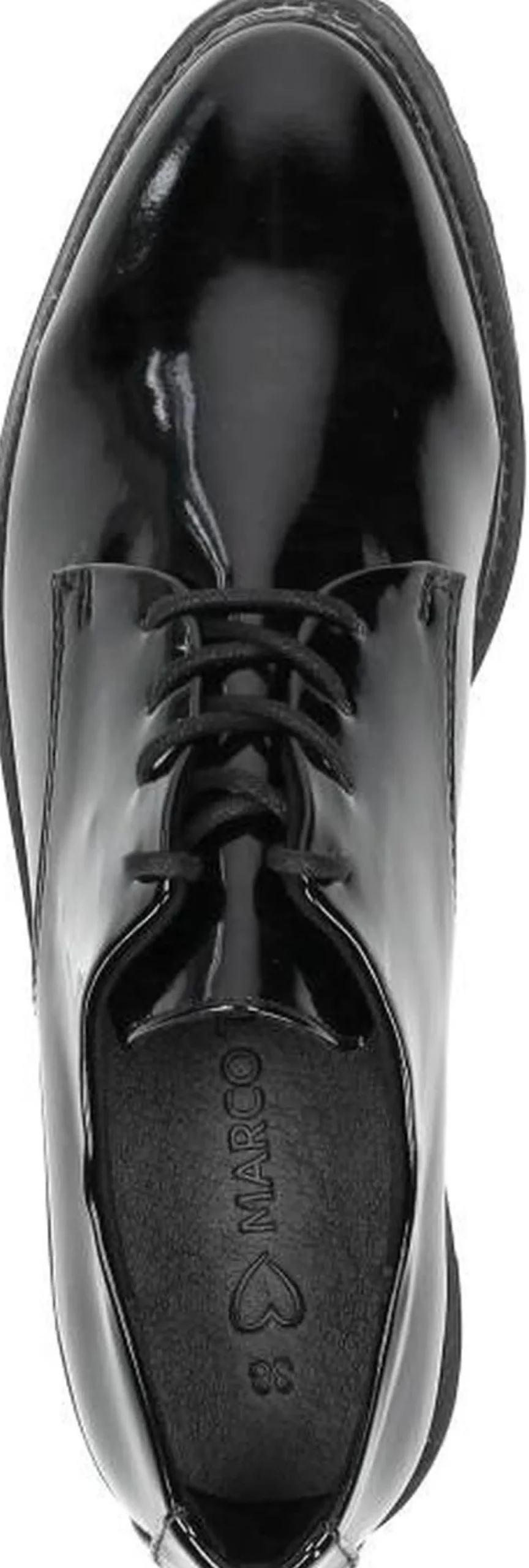 Marco Tozzi Veterschoenen Laag Zwart lak Sale